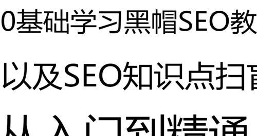 说出黑帽SEO优化技术的真相（为什么不推荐使用黑帽SEO，你需要知道的那些事情）