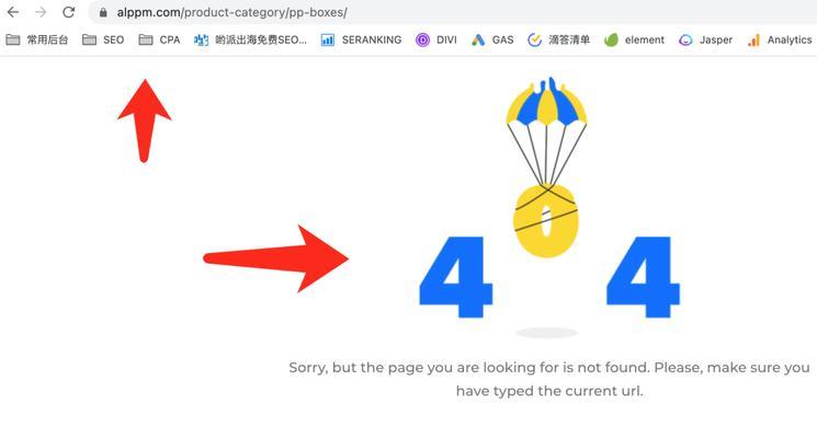 404页面必备五点提示，让用户更好地浏览网站（从错误信息到解决方案，让用户获得更好的用户体验）