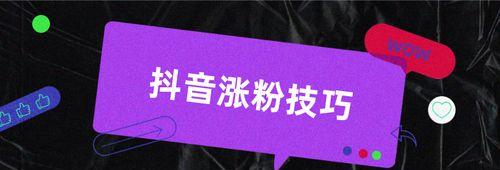 抖音短视频快速涨粉攻略（从基础到高级）