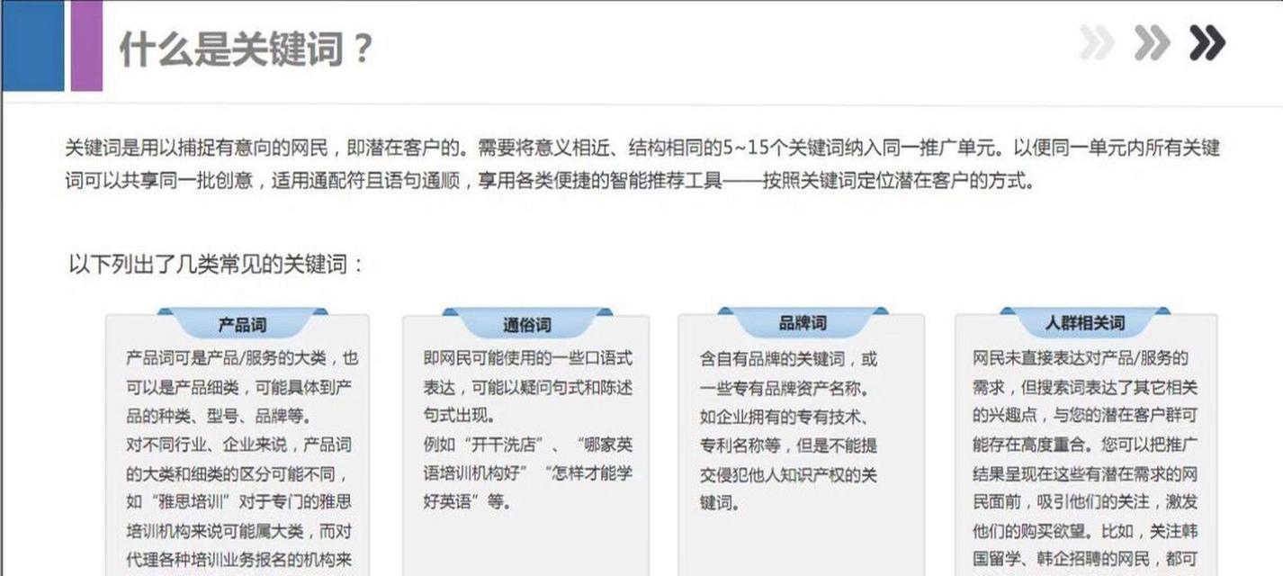 关键词推广怎么做？如何选择有效的关键词进行推广？