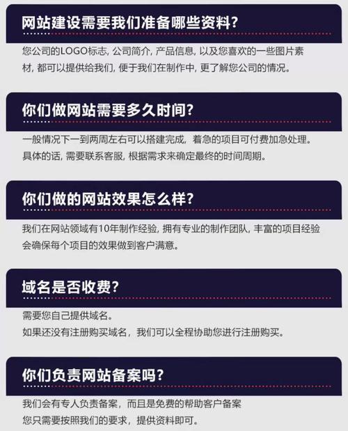 免费企业网站建设需要注意哪些问题？