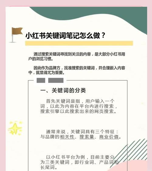 在小红书上找到合适关键词的方法有哪些？