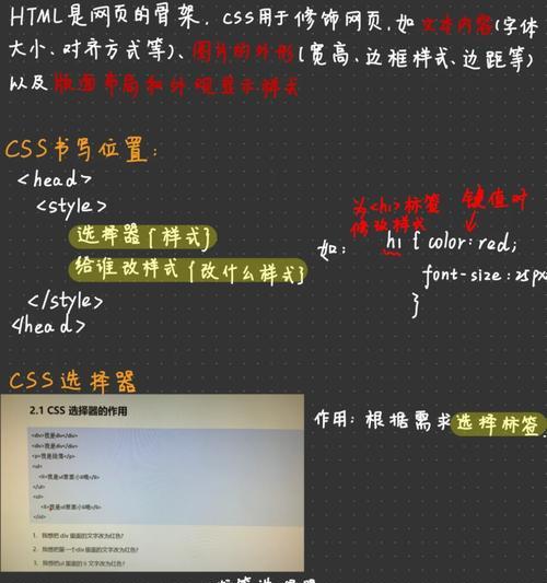 HTML选择符有哪些？如何正确使用它们？