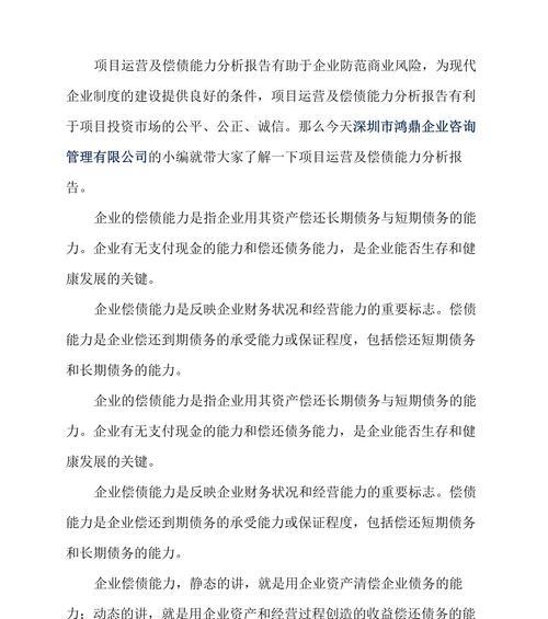 偿债能力分析网站怎么做？如何确保分析的准确性？