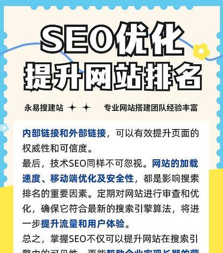 优化网站排名的关键因素（提升网站排名的方法及策略）