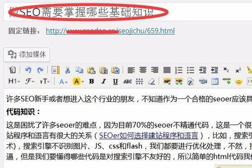 seo编辑人员如何写好一篇文章？掌握哪些技巧能提高文章质量？